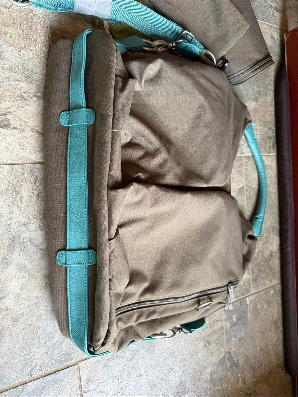 NWT Lässig (Lässige) Green Label Neckline Diaper Baby Bag